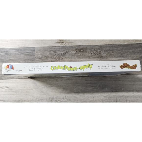 SEALED NEW IN BOX! CedarPoint-opoly Board Game Cedar Point Monopoly - Picture 3 of 4